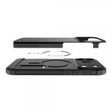 Spigen iPhone 17 Pro Skal Tough Armor T MagFit Svart