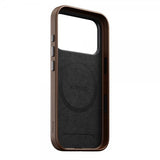 Nomad iPhone 17 Pro Skal Traditional Leather Case Brun