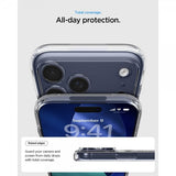 Spigen iPhone 17 Pro Skal Ultra Hybrid MagFit Clear Deep Blue