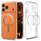 Spigen iPhone 17 Pro Skal Ultra Hybrid MagFit Clear Gold
