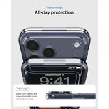 Spigen iPhone 17 Pro Skal Ultra Hybrid MagFit Clear Graphite