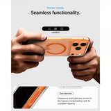 Spigen iPhone 17 Pro Skal Ultra Hybrid MagFit Clear Orange