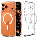 Spigen iPhone 17 Pro Skal Ultra Hybrid MagFit Clear White
