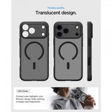Spigen iPhone 17 Pro Skal Ultra Hybrid MagFit Frost Black