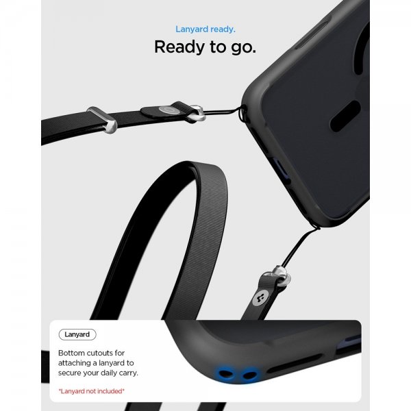 Spigen iPhone 17 Pro Skal Ultra Hybrid MagFit Frost Black