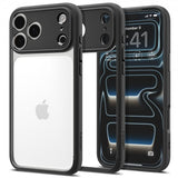 Spigen iPhone 17 Pro Skal Ultra Hybrid Matte Black
