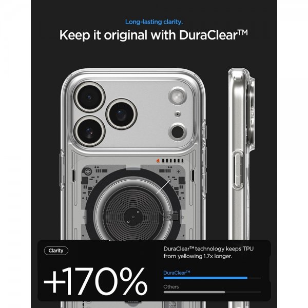 Spigen iPhone 17 Pro Skal Ultra Hybrid Neo One MagFit