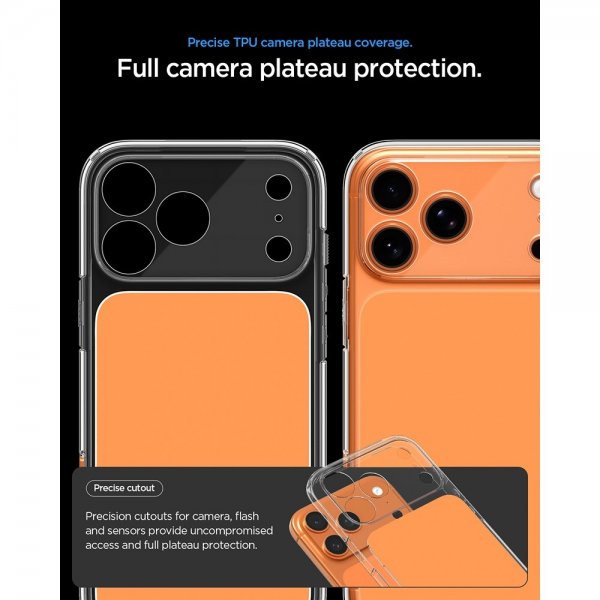 Spigen iPhone 17 Pro Skal Ultra Hybrid T MagFit Glossy Orange