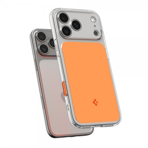 Spigen iPhone 17 Pro Skal Ultra Hybrid T MagFit Glossy Orange