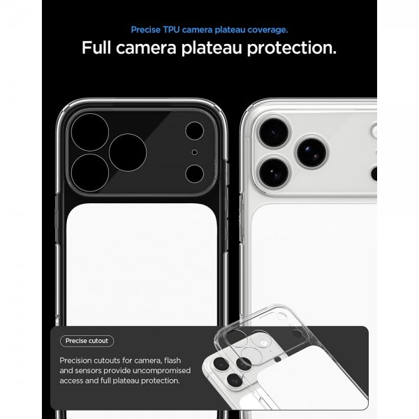 Spigen iPhone 17 Pro Skal Ultra Hybrid T MagFit Glossy White