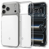Spigen iPhone 17 Pro Skal Ultra Hybrid T MagFit Glossy White