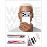 Spigen iPhone 17 Pro Skal Ultra Hybrid T MagFit Glossy White