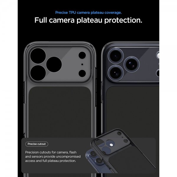 Spigen iPhone 17 Pro Skal Ultra Hybrid T MagFit Matte Black