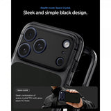 Spigen iPhone 17 Pro Skal Ultra Hybrid T MagFit Matte Black