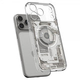 Spigen iPhone 17 Pro Skal Ultra Hybrid Zero One MagFit Natural Titanium