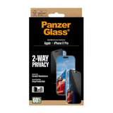PanzerGlass iPhone 17 Pro Skärmskydd Ultra-Wide Fit Privacy EasyAligner