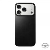 Nomad iPhone 17 Pro Skin Mag Leather Back Svart