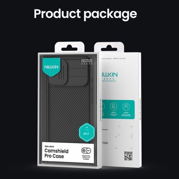 Nillkin iPhone 17 Skal CamShield Pro Svart