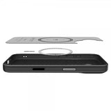 Spigen iPhone 17 Skal Enzo Aramid T MagFit Svart Silver