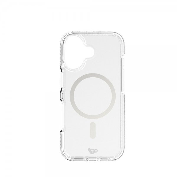 Tech21 iPhone 17 Skal EvoCrystal MagSafe Metallic Silver