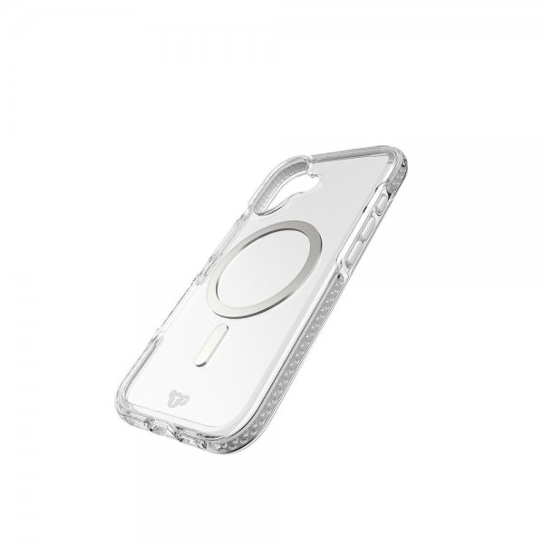 Tech21 iPhone 17 Skal EvoCrystal MagSafe Metallic Silver