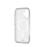 Tech21 iPhone 17 Skal EvoCrystal MagSafe Metallic Silver