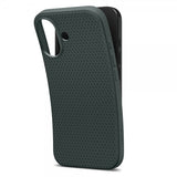 Spigen iPhone 17 Skal Liquid Air Abyss Green