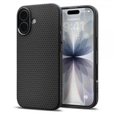 Spigen iPhone 17 Skal Liquid Air Matte Black