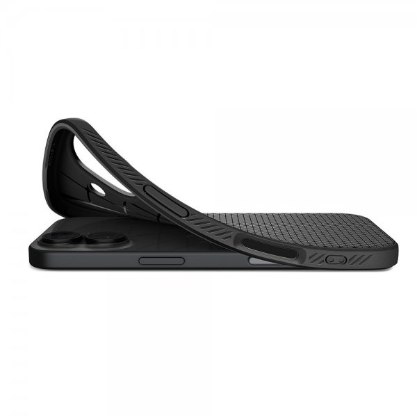 Spigen iPhone 17 Skal Liquid Air Matte Black