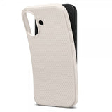 Spigen iPhone 17 Skal Liquid Air Natural Titanium
