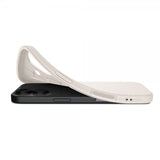 Spigen iPhone 17 Skal Liquid Air Natural Titanium
