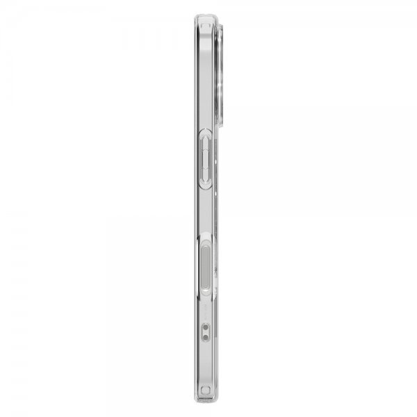 Spigen iPhone 17 Skal Liquid Crystal MagFit Clear White