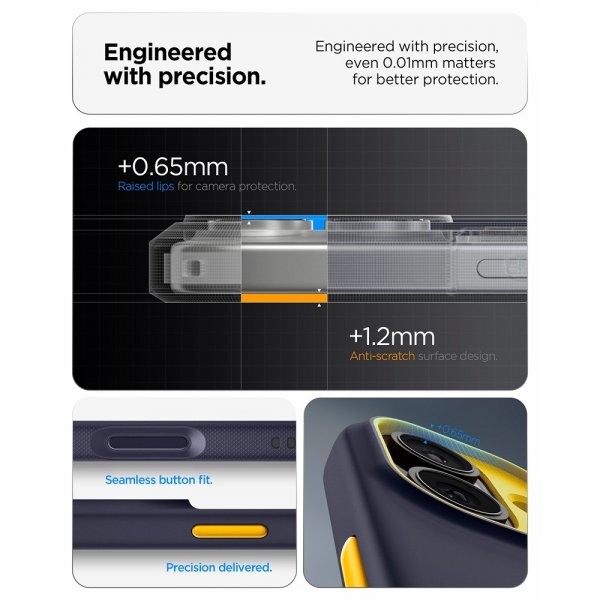 Spigen iPhone 17 Skal Nano Pop MagFit Blueberry Navy