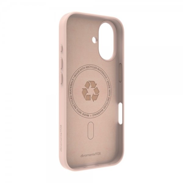 dbramante1928 iPhone 17 Skal Roskilde MagSafe Kickstand ICON Pink Sand