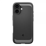 Spigen iPhone 17 Skal Rugged Armor MagFit Matte Black
