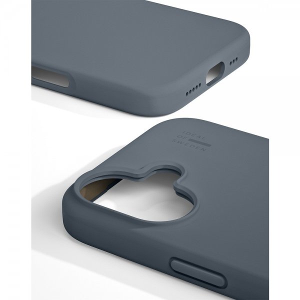 Ideal of Sweden iPhone 17 Skal Silicone Case MagSafe Midnight Blue