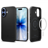 Spigen iPhone 17 Skal Thin Fit MagFit Svart