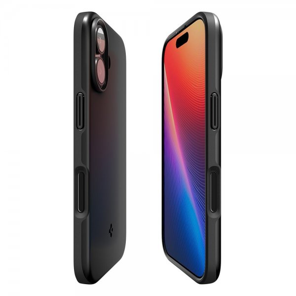Spigen iPhone 17 Skal Thin Fit MagFit Svart