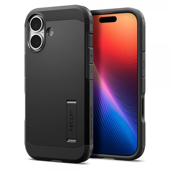 Spigen iPhone 17 Skal Tough Armor T MagFit Svart