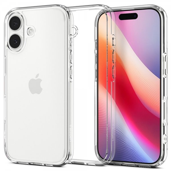 Spigen iPhone 17 Skal Ultra Hybrid Crystal Clear