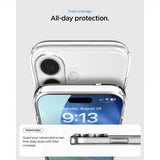 Spigen iPhone 17 Skal Ultra Hybrid Crystal Clear