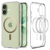 Spigen iPhone 17 Skal Ultra Hybrid MagFit Clear Gold