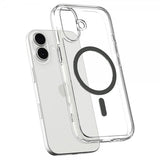 Spigen iPhone 17 Skal Ultra Hybrid MagFit Clear Graphite