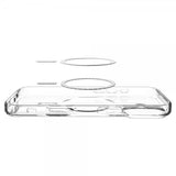Spigen iPhone 17 Skal Ultra Hybrid MagFit Clear Graphite