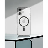 Spigen iPhone 17 Skal Ultra Hybrid MagFit Clear Graphite