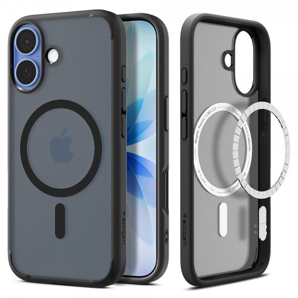 Spigen iPhone 17 Skal Ultra Hybrid MagFit Frost Black