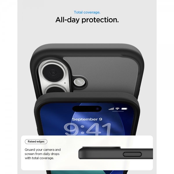 Spigen iPhone 17 Skal Ultra Hybrid MagFit Frost Black