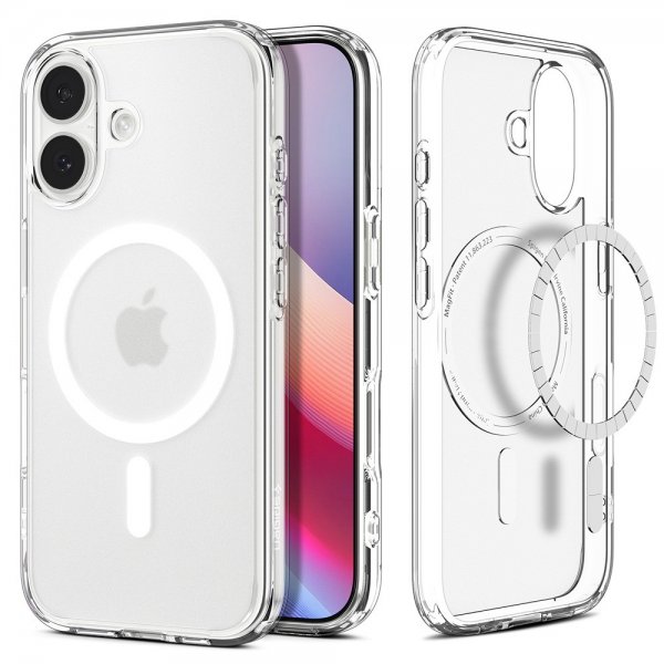 Spigen iPhone 17 Skal Ultra Hybrid MagFit Frost White