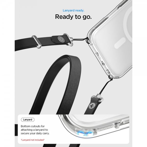 Spigen iPhone 17 Skal Ultra Hybrid MagFit Frost White