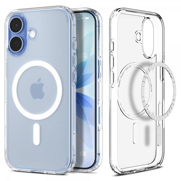 Spigen iPhone 17 Skal Ultra Hybrid MagFit Frost White